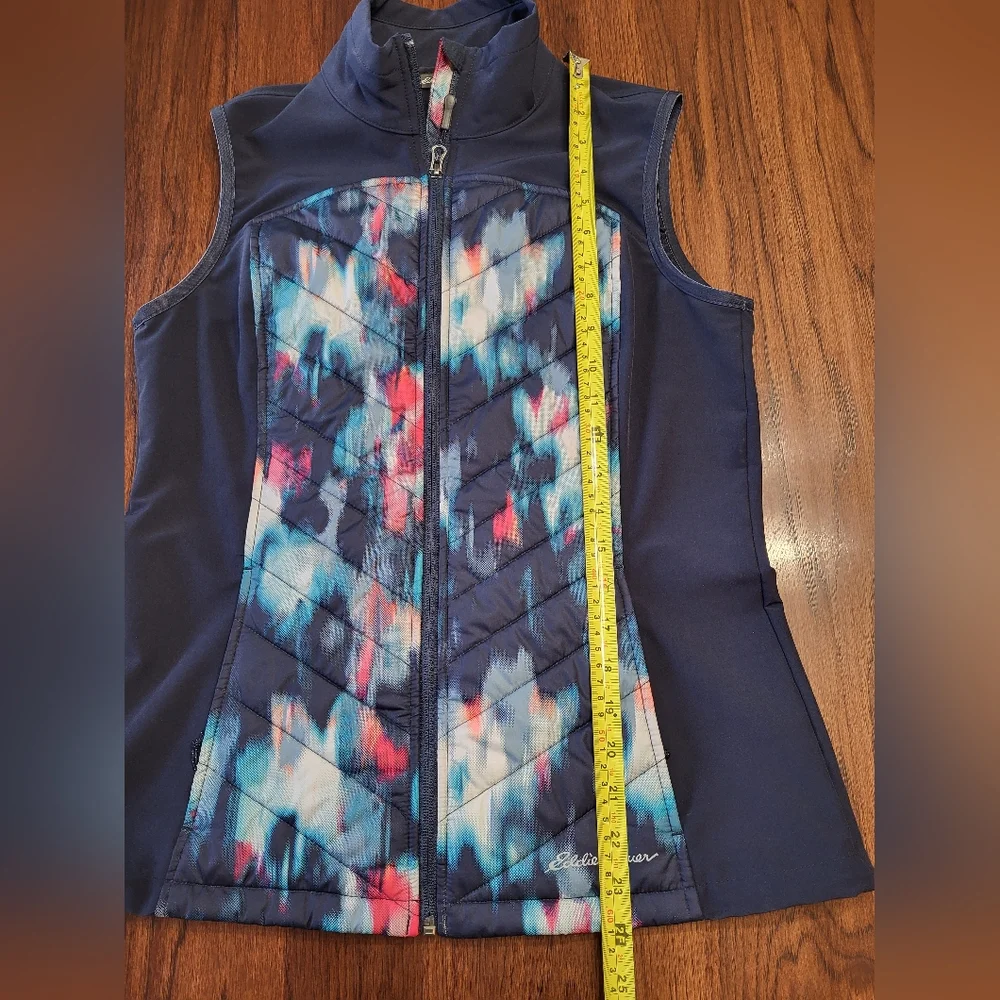 Eddie Bauer Women's Colorful Lightweight Insulated Full Zip Puff Vest Size Small